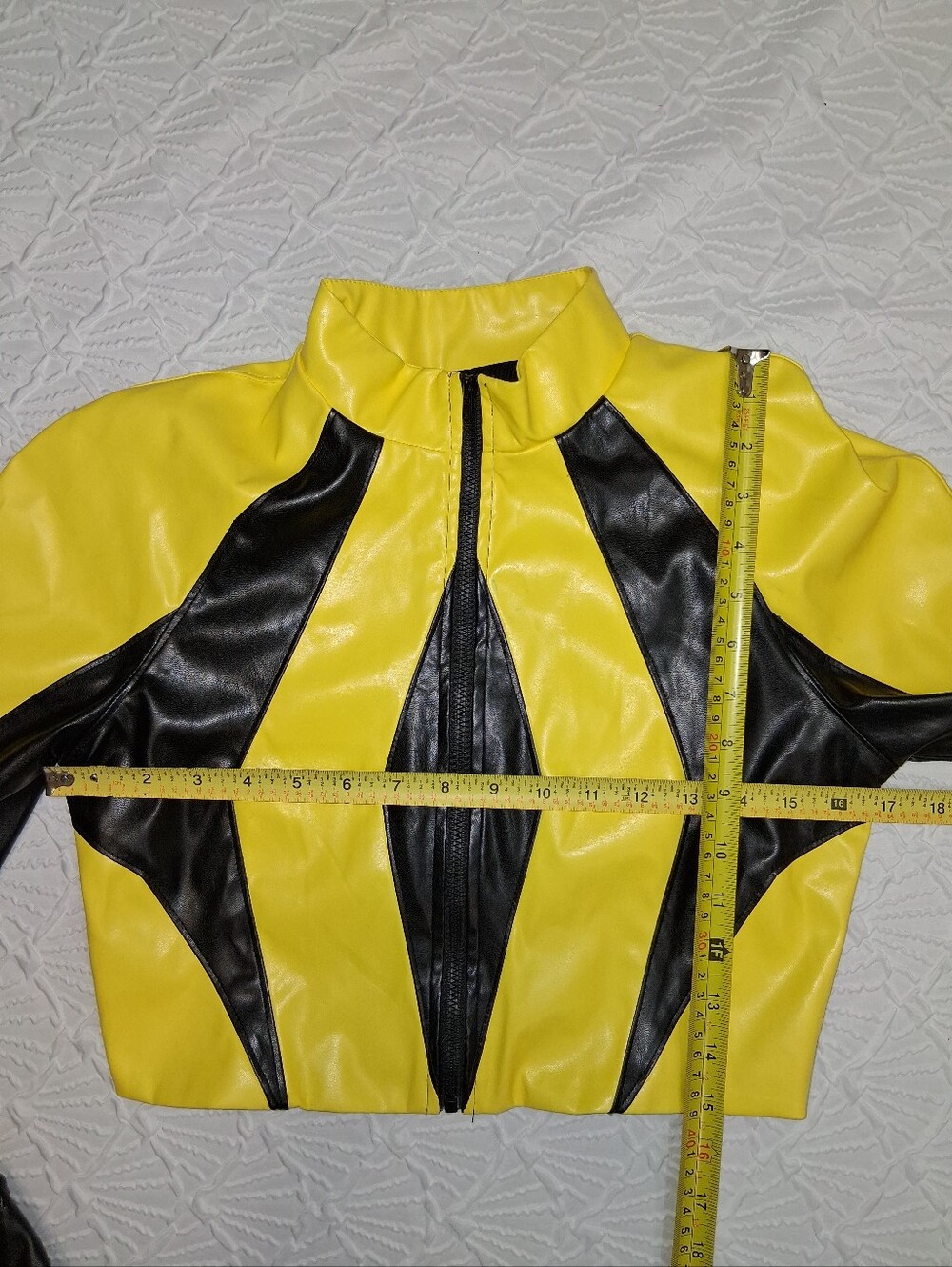 Fashion Nova Yellow & Black Colorblock Mini Skirt - Picture 15 of 17